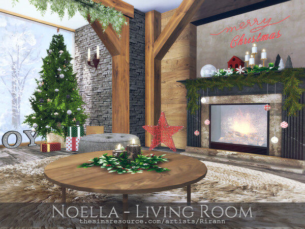 Noella Living Room by Rirann from TSR