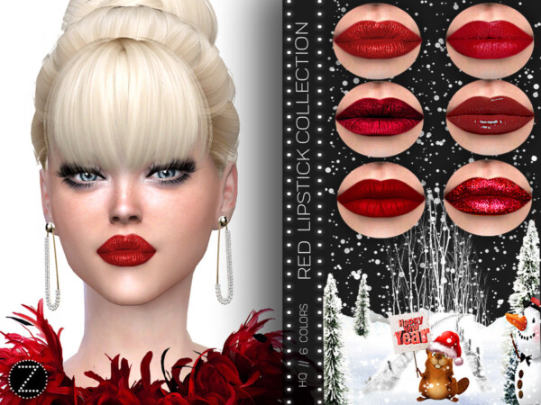 Red Lips Collection by ZENX from TSR