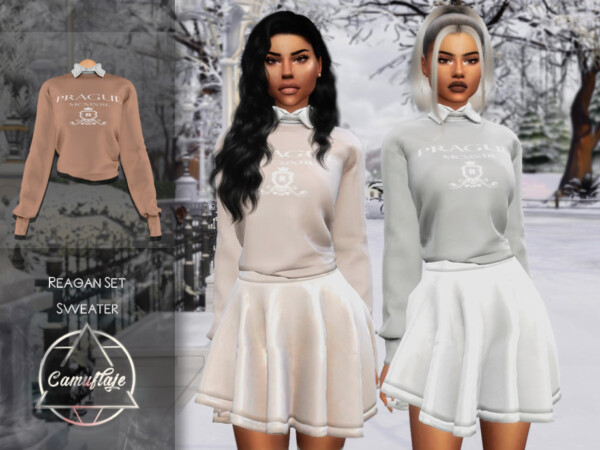 Reagan Set Sweater by Camuflaje from TSR