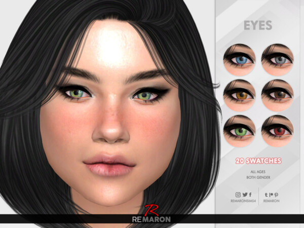 Realistic Eye N16 by remaron from TSR