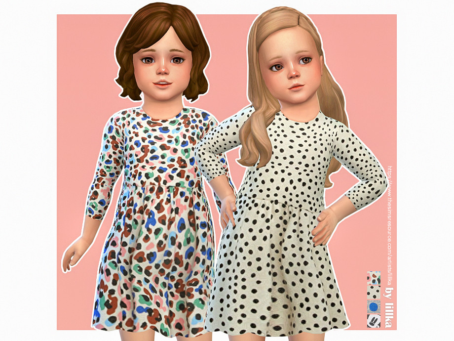 Robin Sims 4 Robin Dress by lillka from TSR • Sims 4 Downloads
