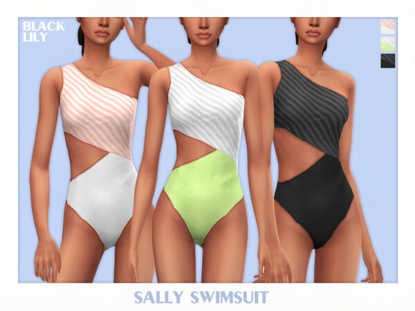 Sally Swimsuit by Black Lily from TSR