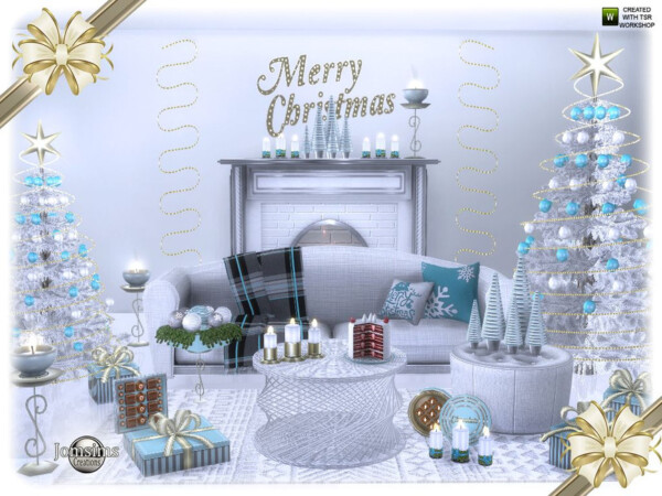 Segor christmas livingroom by jomsims from TSR