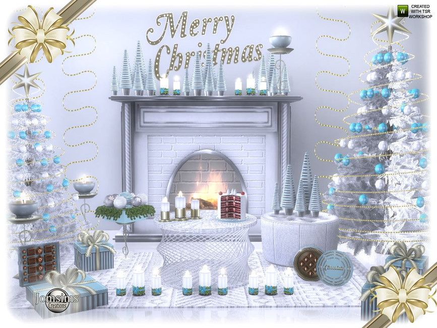 Segor christmas living room part2 by jomsims from TSR