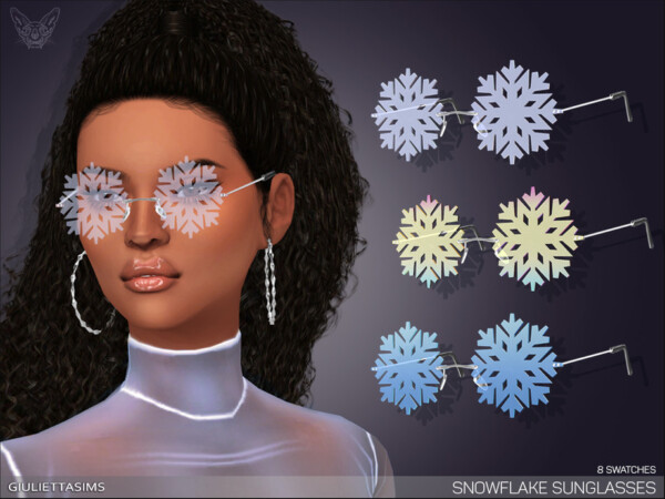 Snowflake Glasses by feyona from TSR