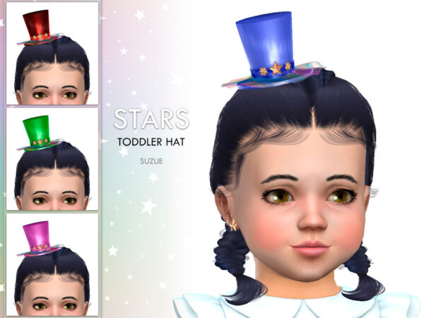 Stars Toddler Hat by Suzue from TSR