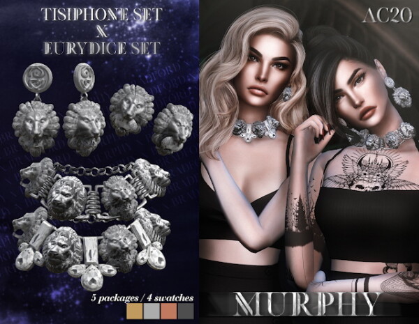 Tisiphone Set and Eurydice Set from Murphy