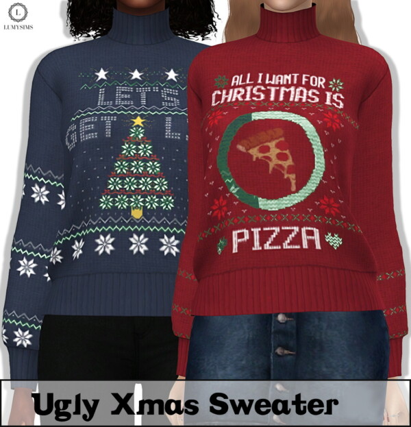 Ugly Xmas Sweater from LumySims