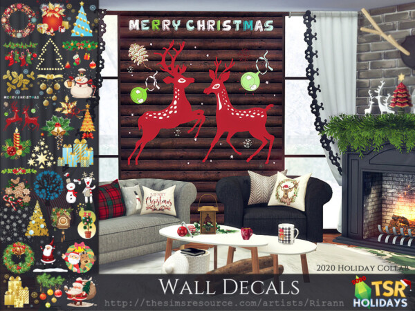 Wall Decals by Rirann from TSR