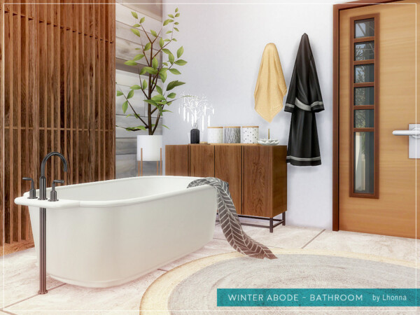 Winter Abode Bathroom by Lhonna from TSR