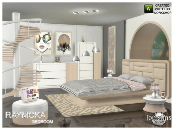 Raymoka bedroom by jomsims from TSR