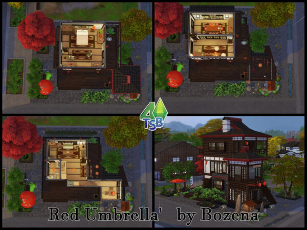 Red Umbrella Home by bozena from TSR