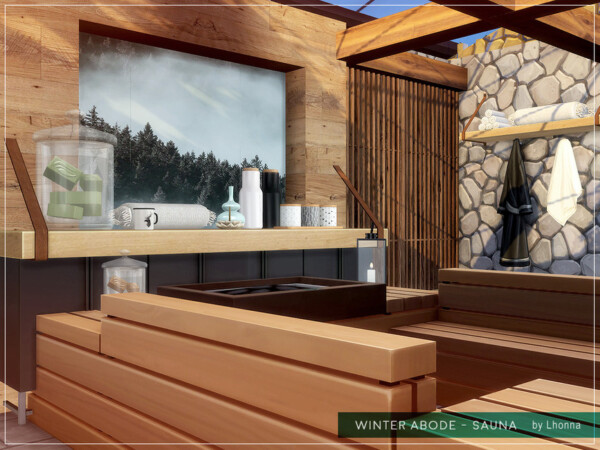 Winter Abode Sauna by Lhonna from TSR