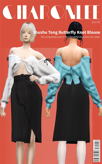 Butterfly Knot Blouse from Charonlee
