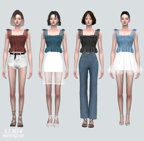 SB 3 Blouse from SIMS4 Marigold