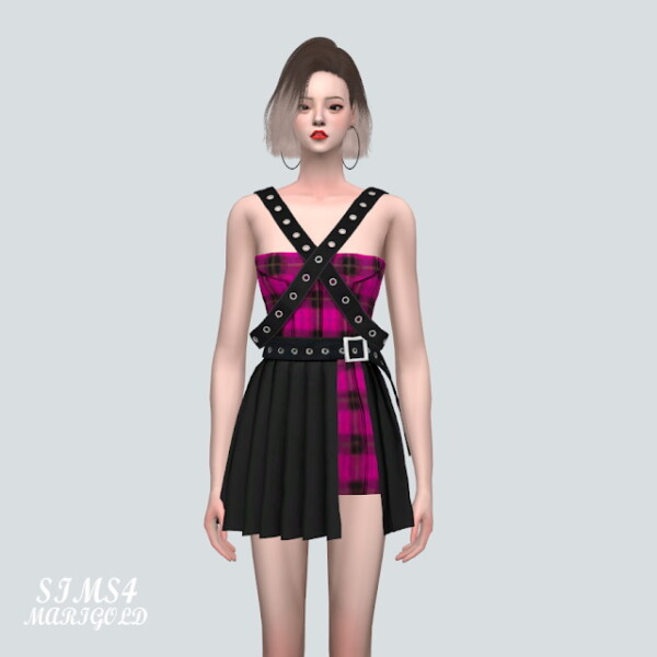 PP 3 Mini Dress V4 from SIMS4 Marigold