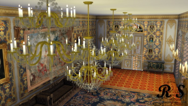 Royal Crystal Chandelier Set from Regal Sims