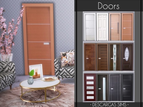 Fixed Doors from Descargas Sims