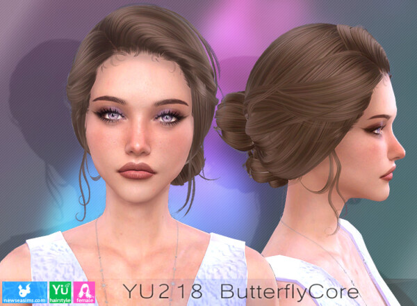 YU218 Butterfly Core Donation Hair from NewSea