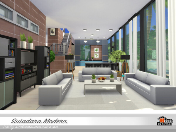 Sutadara Modern House by autaki from TSR
