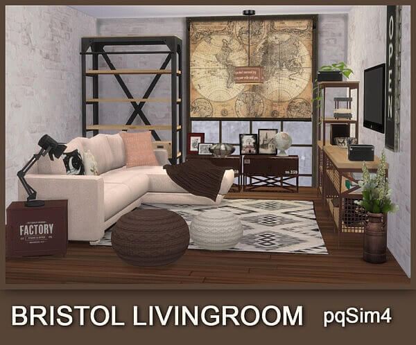 Bristol Living Room from PQSims4