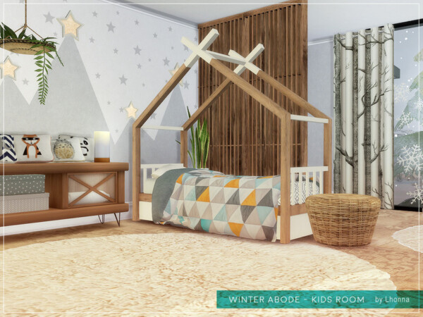 Winter Abode Kids Room by Lhonna from TSR