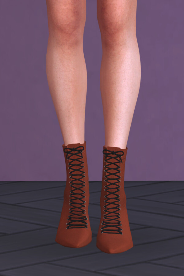 Pointed Toe Mid Calf Boots from Astya96