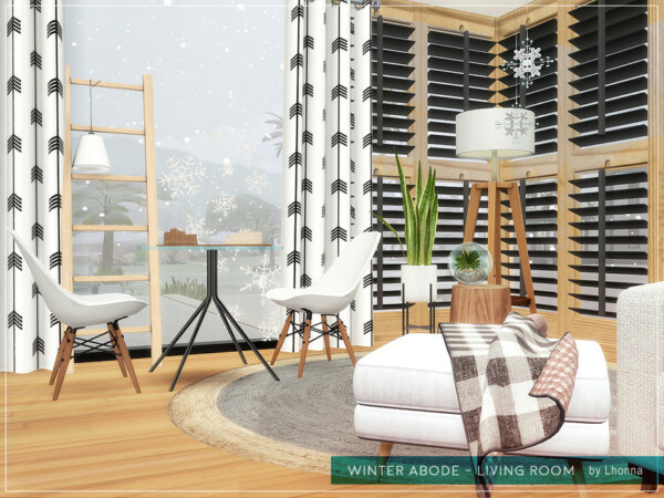 Winter Abode Living Room by Lhonna from TSR