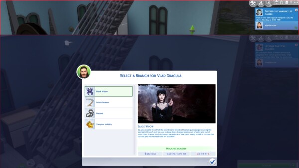 Vampire Life Career by RayBreeder7 from Mod The Sims