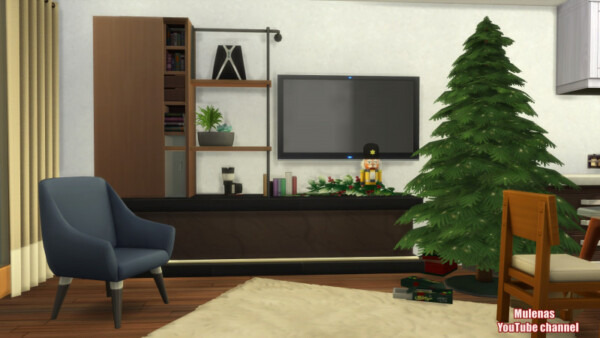 Christmas house 2 from Sims 3 by Mulena