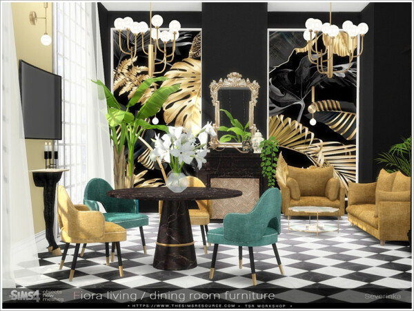 Fiora dining room by Severinka from TSR