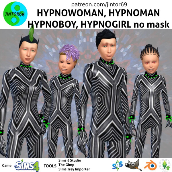 Hypno suits by  jintor69 from Luniversims