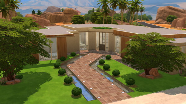 Desert paradise villa by iSandor from Mod The Sims
