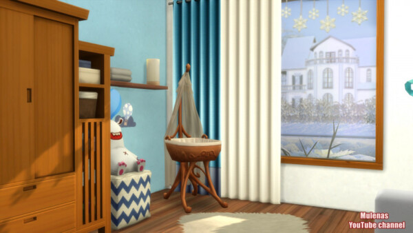 Christmas house 2 from Sims 3 by Mulena