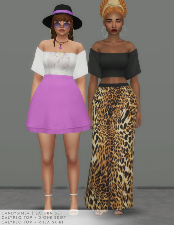 Saturn Set from Candy Sims 4