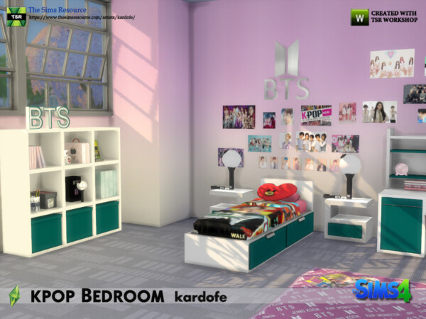 Kpop Bedroom by kardofe from TSR