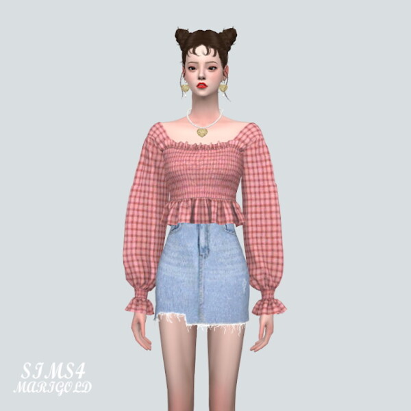 SB 1 Blouse from SIMS4 Marigold