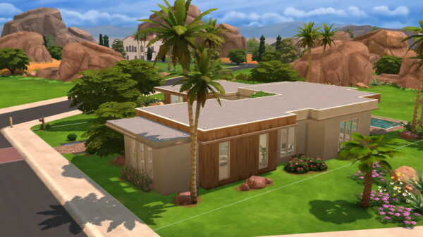 Desert paradise villa by iSandor from Mod The Sims