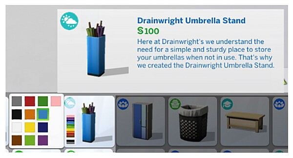 Umbrella Stand Collection by Menaceman44 from Mod The Sims