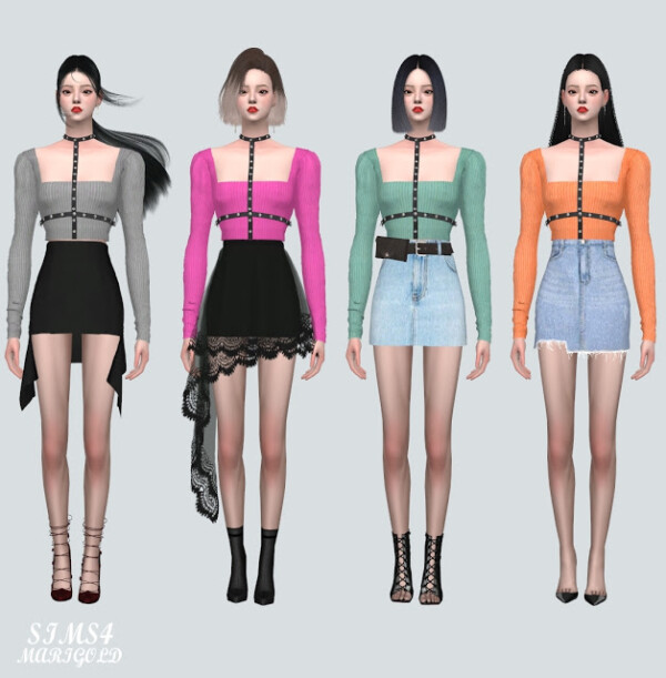 S1 Stud Top from SIMS4 Marigold
