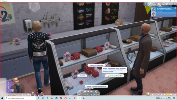 Vegetal meat cube can be sold on retail lots and storage on retail fridge by trendorina from Mod The Sims