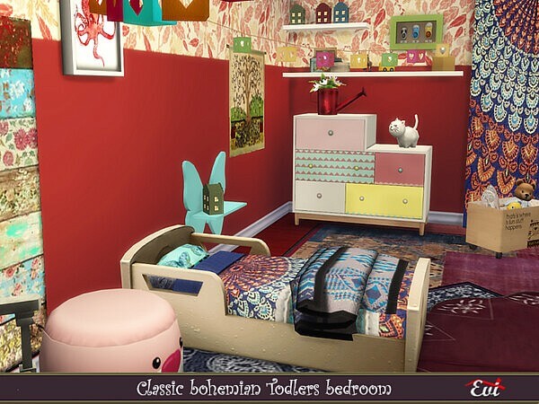 Classic Bohemian Kidsroom by evi from TSR