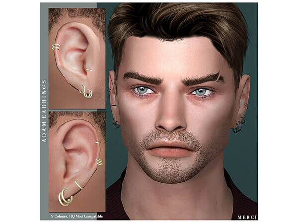 Adam Earrings by Merci from TSR