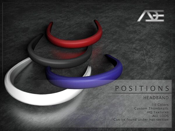 Positions Headband by Ade Darma from TSR