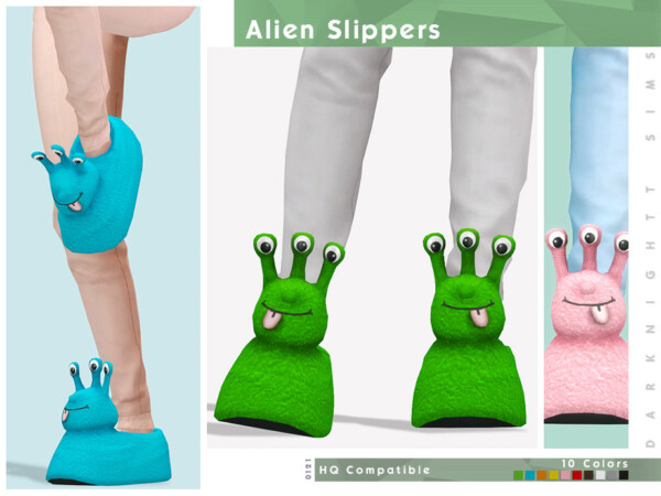 Alien Slippers by DarkNighTt from TSR