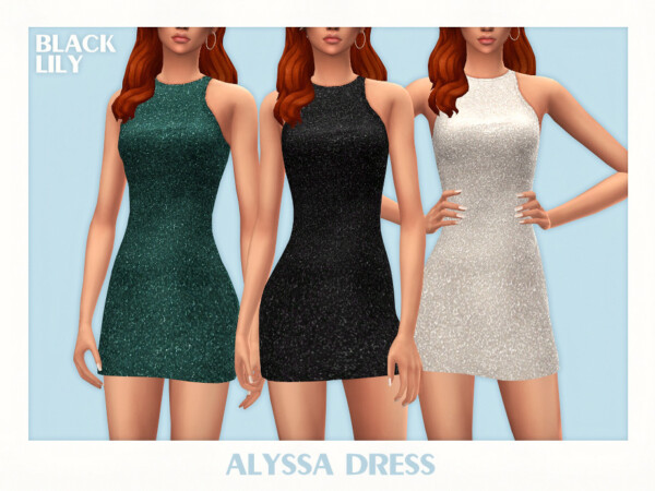 Alyssa Dress by Black Lily from TSR