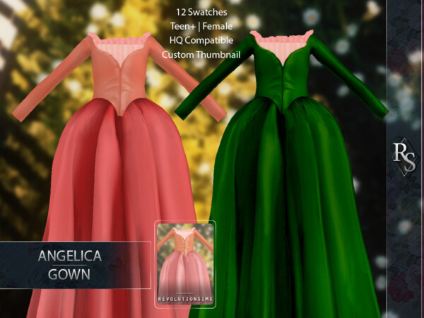 Angelica Gown from Revolution Sims