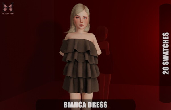 Bianca Dress from Clarity Sims