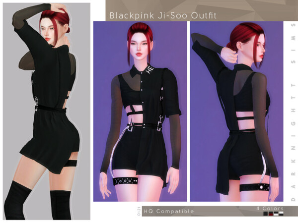 Blackpink  Outfit by DarkNighTt from TSR