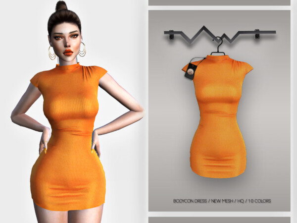 Bodycon Dress BD406 by busra tr from TSR
